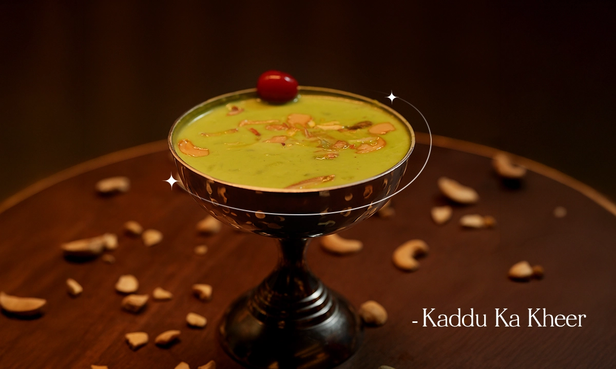 Horizontal image of a desert landscape with sand dunes and a bright blue sky